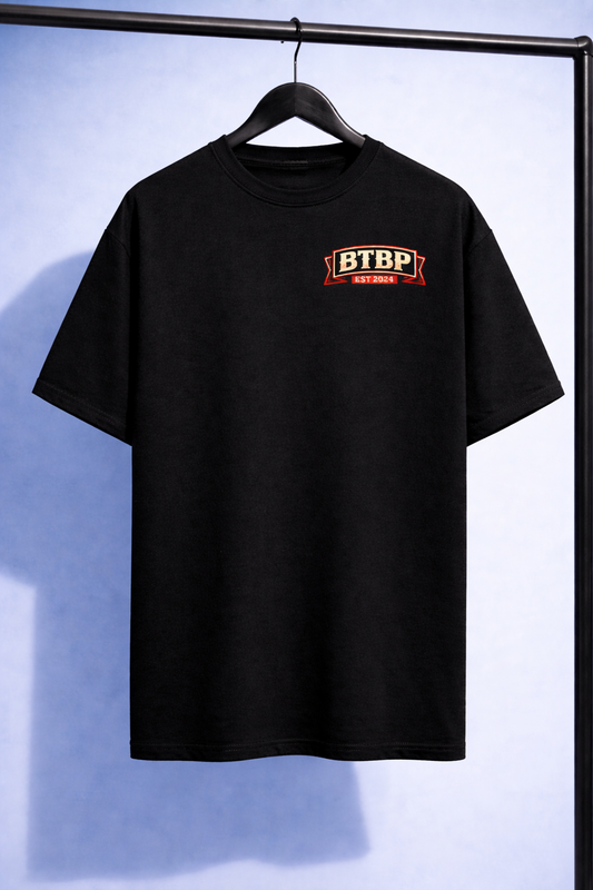 BORN TO BE PUMPED Oversized T-Shirt – Hardcore Gym Streetwear Statement