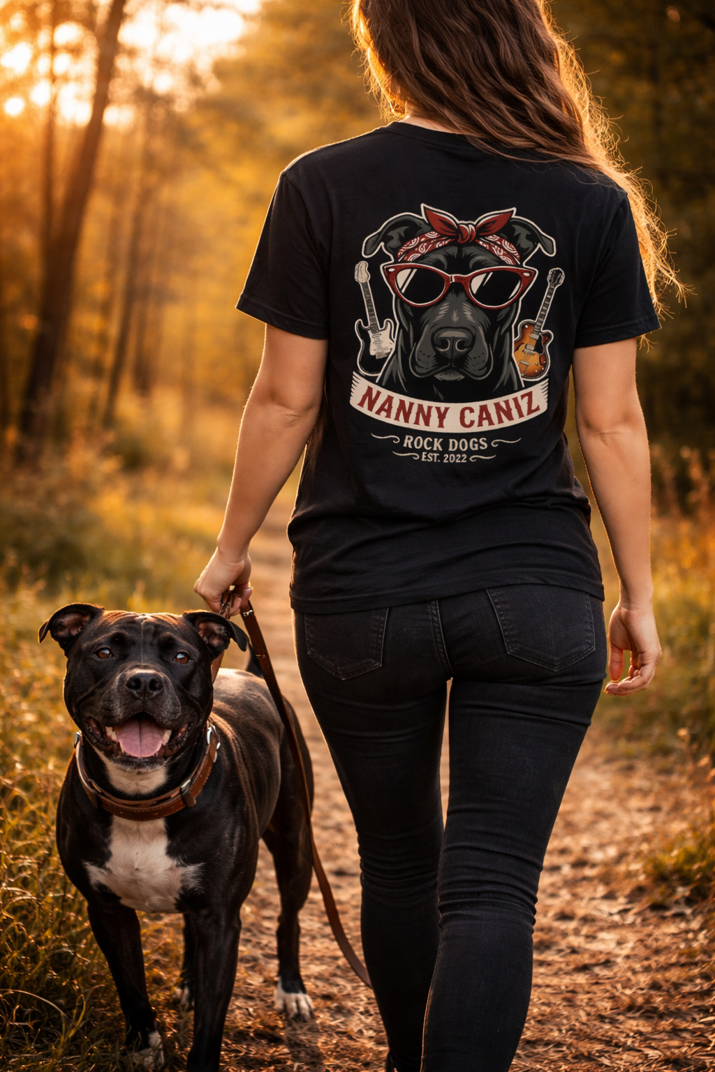 NANNY CANIZ Rock Dogs Premium T-Shirt
